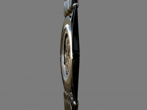 Watch mechanism 6 low-poly 3D Model