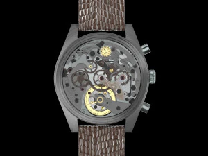 Watch mechanism 8 Low-poly 3D Model