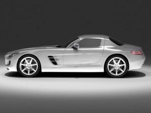 mercedes sls amg std materials 3D 모델