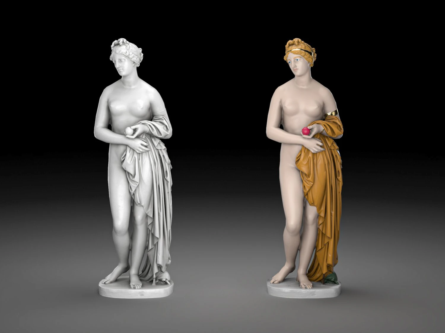 Colecci&oacute;n Venus Verticordia Low-poly Modelo 3D .c4d .max .obj .3ds .fbx .stl .blend 
