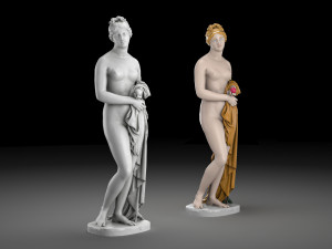 Venus Verticordia collection Low-poly 3D Model