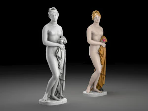 Colecci&oacute;n Venus Verticordia Low-poly Modelo 3D