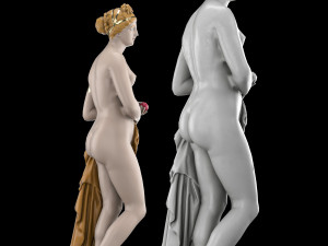 Venus Verticordia collection Low-poly 3D Model