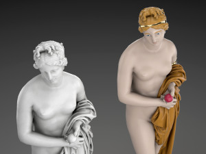 Venus Verticordia collection Low-poly 3D Model