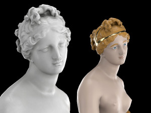 Venus Verticordia collection Low-poly 3D Model