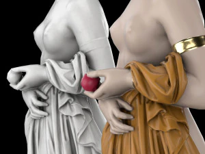 Colecci&oacute;n Venus Verticordia Low-poly Modelo 3D