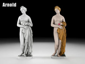 Colecci&oacute;n Venus Verticordia Low-poly Modelo 3D