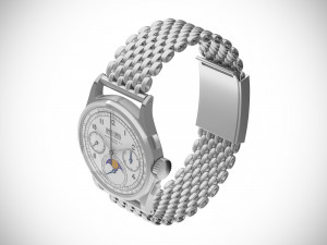 Patek Philippe Stainless Steel 3D Модель