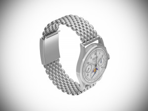 Patek Philippe Stainless Steel 3D Модель