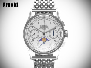 Patek Philippe Stainless Steel 3D Модель