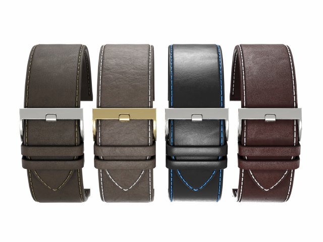 Watch strap 3D Model .c4d .max .obj .3ds .fbx .stl .blend 