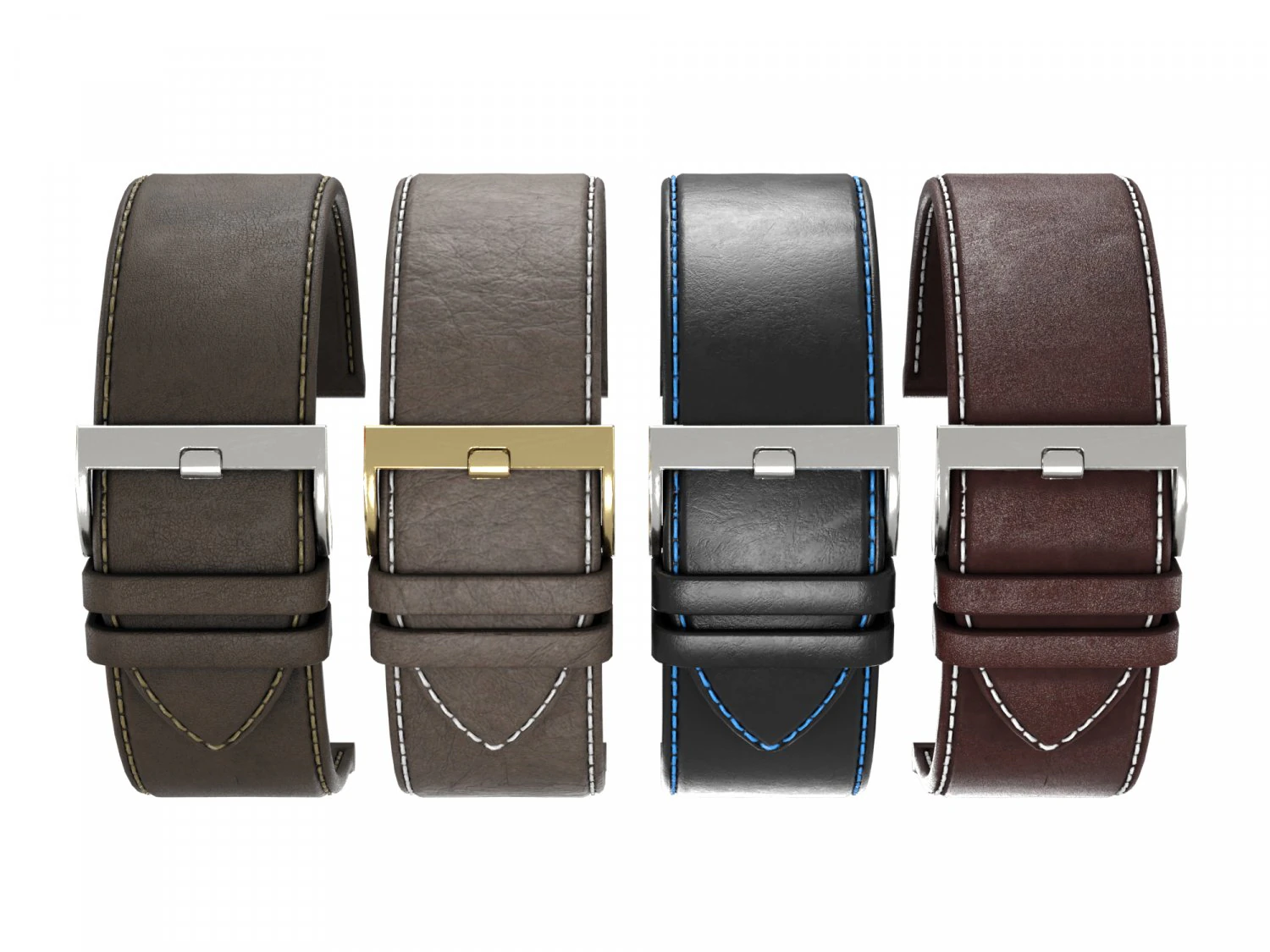 Watch strap 3D Model .c4d .max .obj .3ds .fbx .stl .blend 