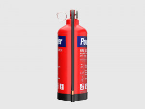 Fire extinguisher Low-poly 3D Model