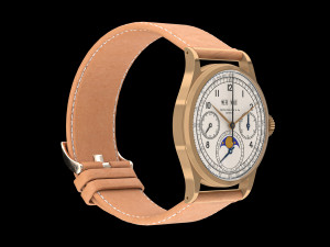 Patek Philippe rose gold 3D Model
