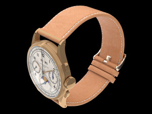 Patek Philippe rose gold 3D Model