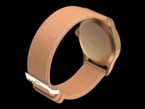 Patek Philippe rose gold 3D Model
