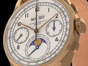 Patek Philippe rose gold 3D Model