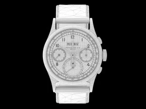 Patek Philippe rose gold 3D Model