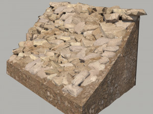 Rocky slope Modelo 3D