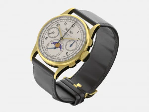 Patek Philippe gold 3D Model