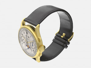 Patek Philippe gold 3D Модель