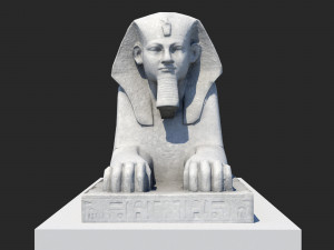 Crystal Palace Sphinx 3D 모델