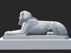 Crystal Palace Sphinx 3D 모델