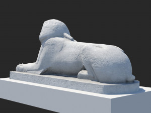 Crystal Palace Sphinx 3D 모델