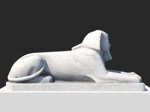 Crystal Palace Sphinx 3D 모델