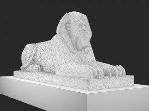 Crystal Palace Sphinx 3D 모델