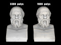 Socrates herm sculpture 3D Models