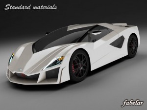 giugiaro frazer std mat 3D Model