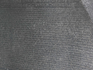 The Rosetta stone 3D 모델