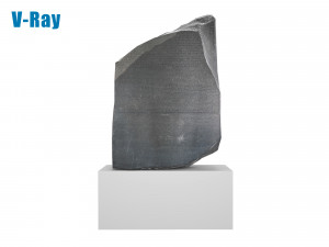 The Rosetta stone 3D 모델