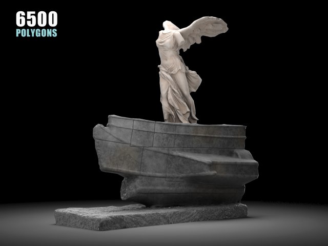 Winged victory of samothrace 3d model sale