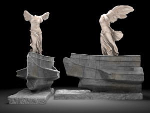 Nike of Samothrace 3D Model