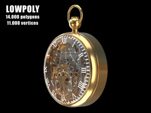 Breguet Grande Complication Marie Antoinette 1160 3D Модель