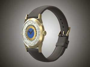 Patek Philippe Gobbi Milan Heures Universelles 2523 3D Model