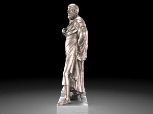 Sophocles statue collection 3D Model