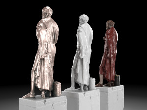Sophocles statue collection Modèle 3D