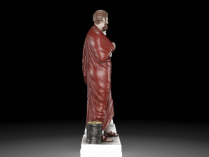 Sophocles statue collection Modèle 3D