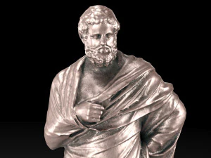 Sophocles statue collection 3D Model