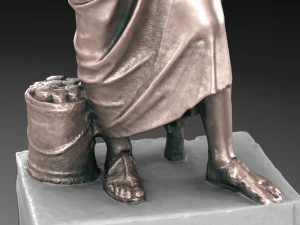 Sophocles statue collection 3D Model