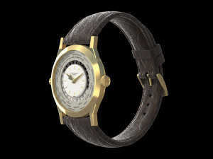 Patek Philippe Worldtimer Guilloche 3Dモデル