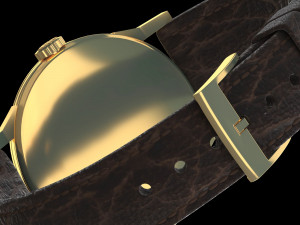 Patek Philippe Worldtimer Guilloche 3Dモデル