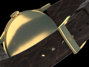 Patek Philippe Worldtimer Guilloche 3D Model