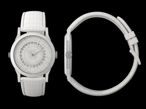Patek Philippe Worldtimer Guilloche 3Dモデル