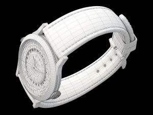 Patek Philippe Worldtimer Guilloche 3Dモデル