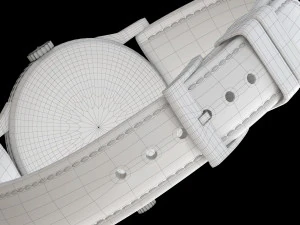 Patek Philippe Worldtimer Guilloche 3D Model