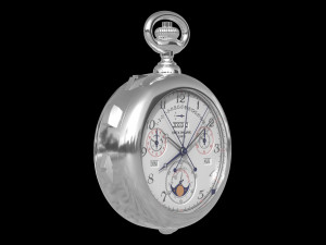 Patek Philippe White Gold Calibre 89 3D 模型